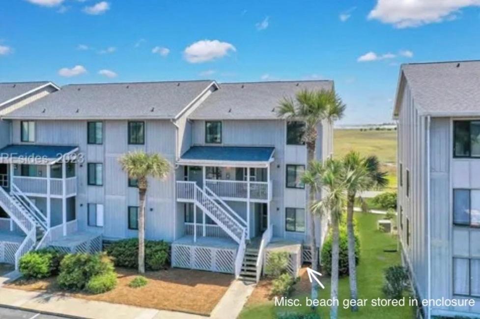 Harbor Island Panoramic Marsh And Ocean Views. Steps To Beach And Pool.ヴィラ エクステリア 写真